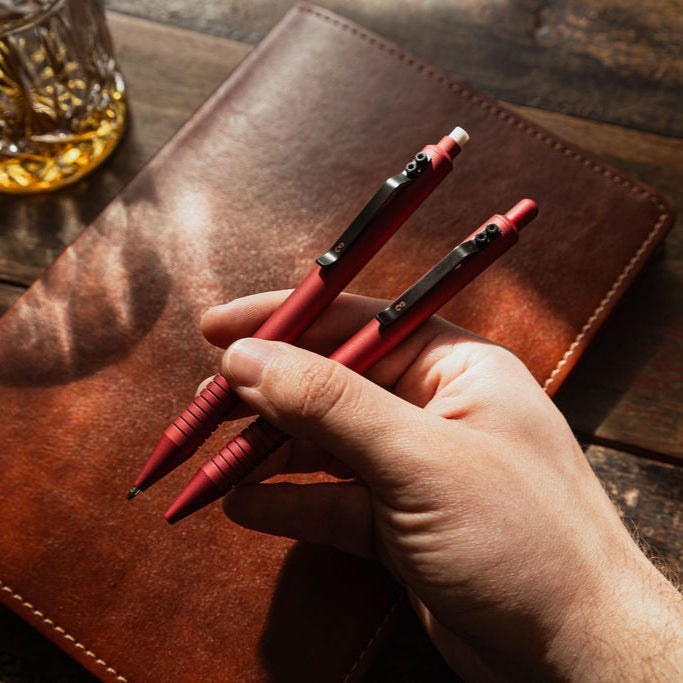 Everyman travel writing gear close up